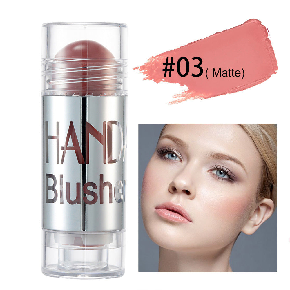 Cheek Blusher Shimmer Blush Stick – Highlighter & Bronzer Makeup