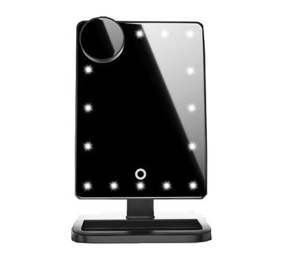 Touch Screen Makeup Mirror With LED Light & Bluetooth Speaker
