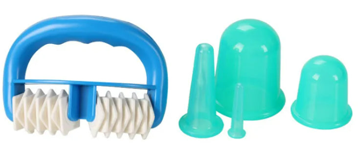 Roller Massager 5 Pcs Vacuum Cupping Device