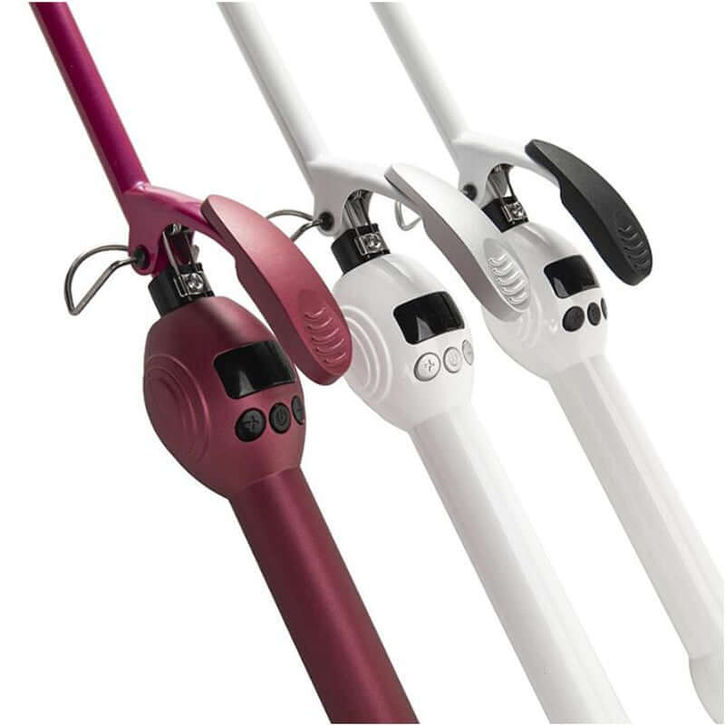 Professional 9mm Curling Iron with LCD Display