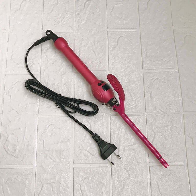 Professional 9mm Curling Iron with LCD Display