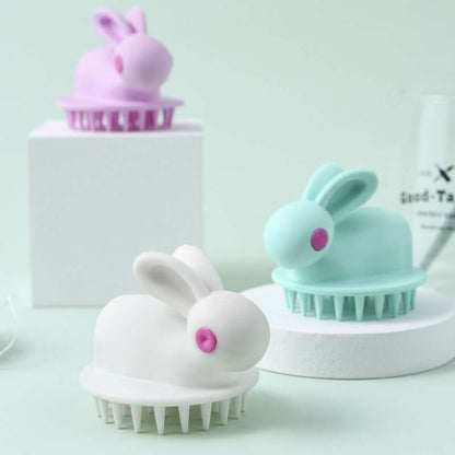 👉 Soft Rubber Shampoo Brush