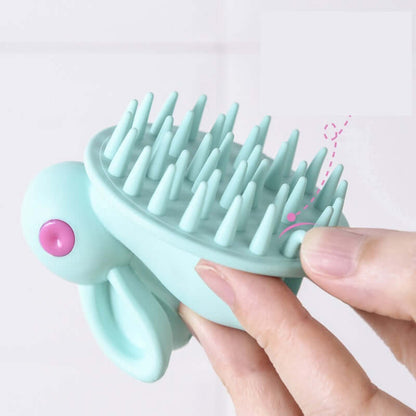 👉 Soft Rubber Shampoo Brush