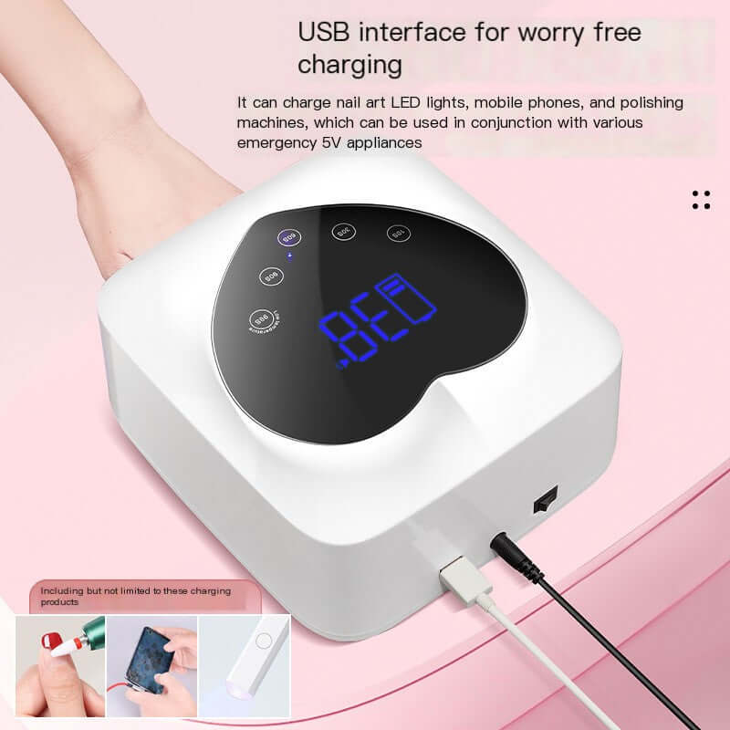 👉 X20 Wireless Nail Lamp