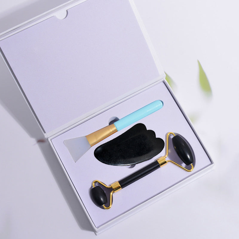 Beauty Face Care Massage Jade Device | Anti-Aging Facial Roller