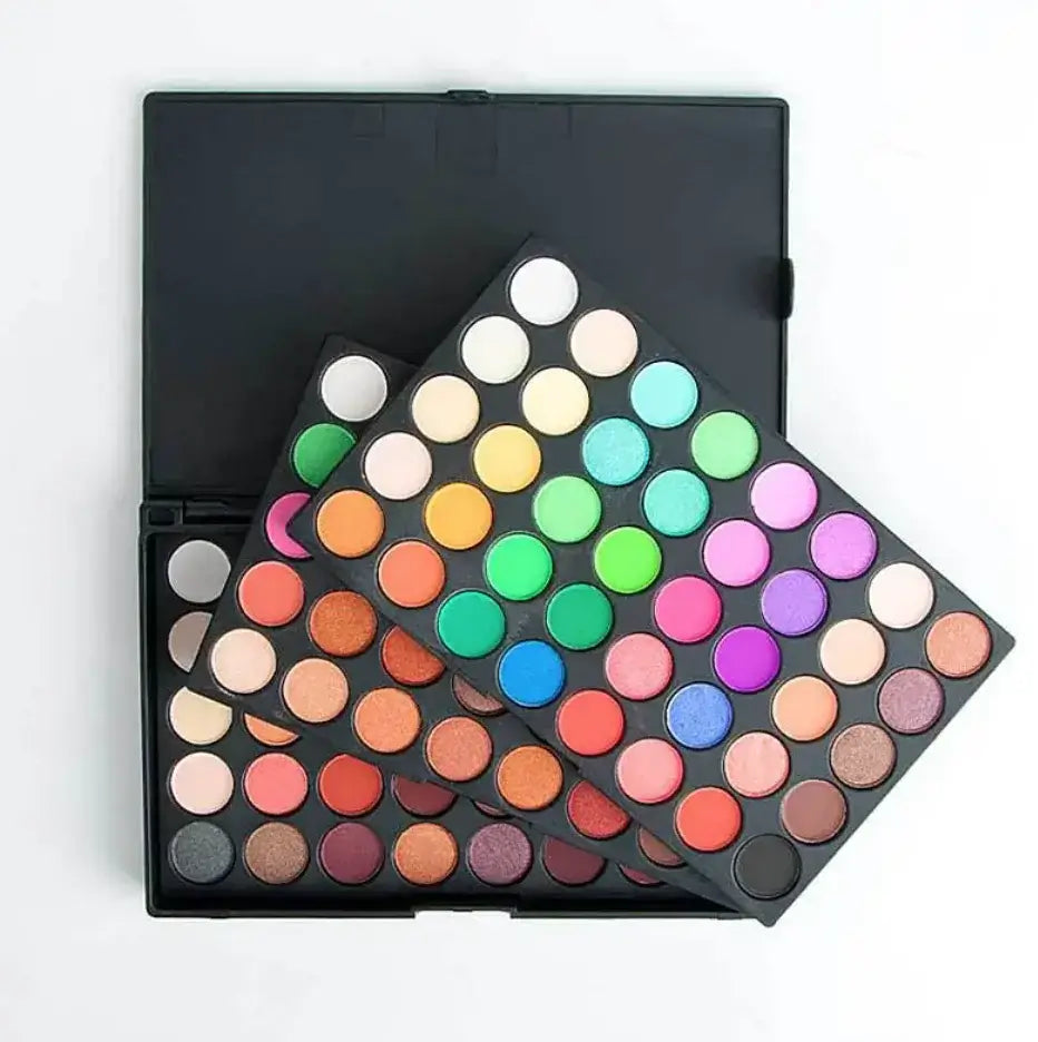 Pigmented Eyeshadow Compact – Long-Lasting Vibrant Eye Color Palette