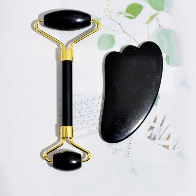 Beauty Face Care Massage Jade Device | Anti-Aging Facial Roller