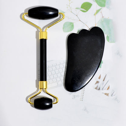 Beauty Face Care Massage Jade Device | Anti-Aging Facial Roller