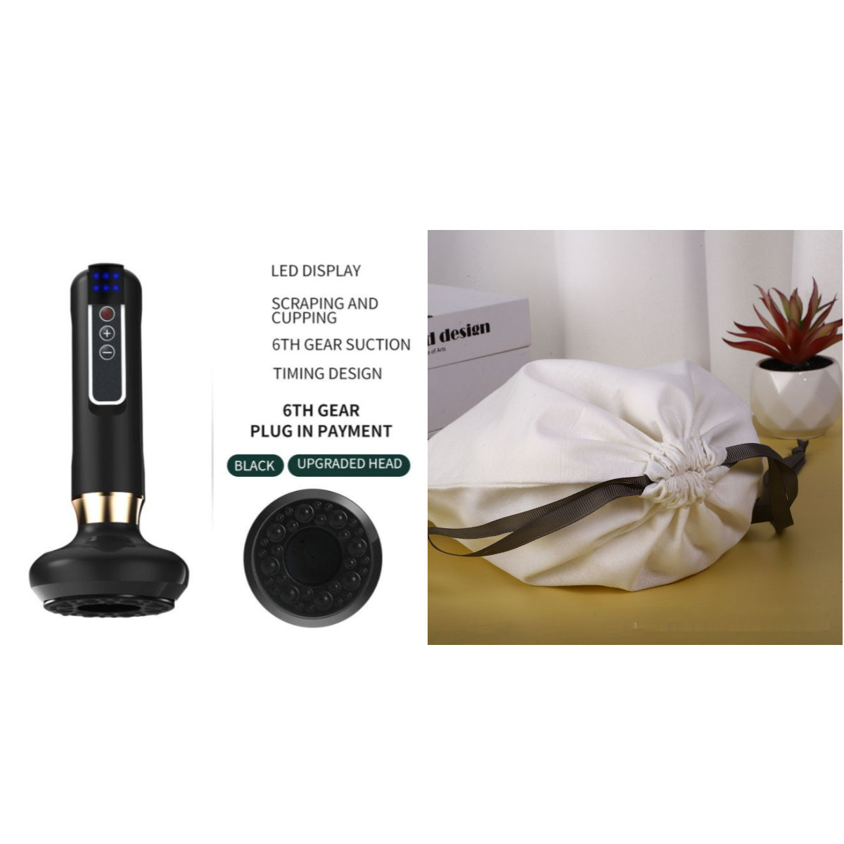 Electric Vacuum Cupping Massager | Anti-Cellulite Body Slimming Device