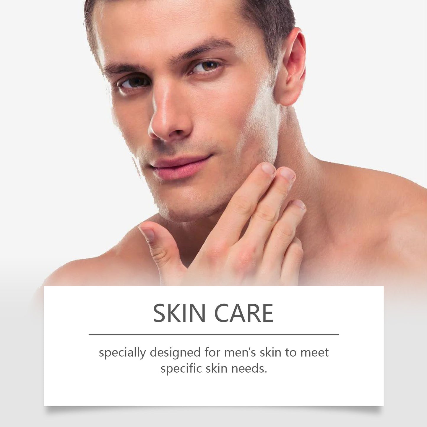 Hyaluronic Acid Hydrating Men's Facial Skin Nourishing Skin Rejuvenation Glow Moisturizing Facial Cream