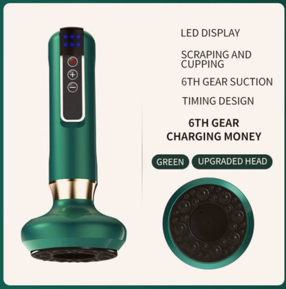 Electric Vacuum Cupping Massager | Anti-Cellulite Body Slimming Device