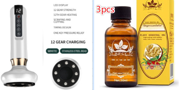 Electric Vacuum Cupping Massager | Anti-Cellulite Body Slimming Device