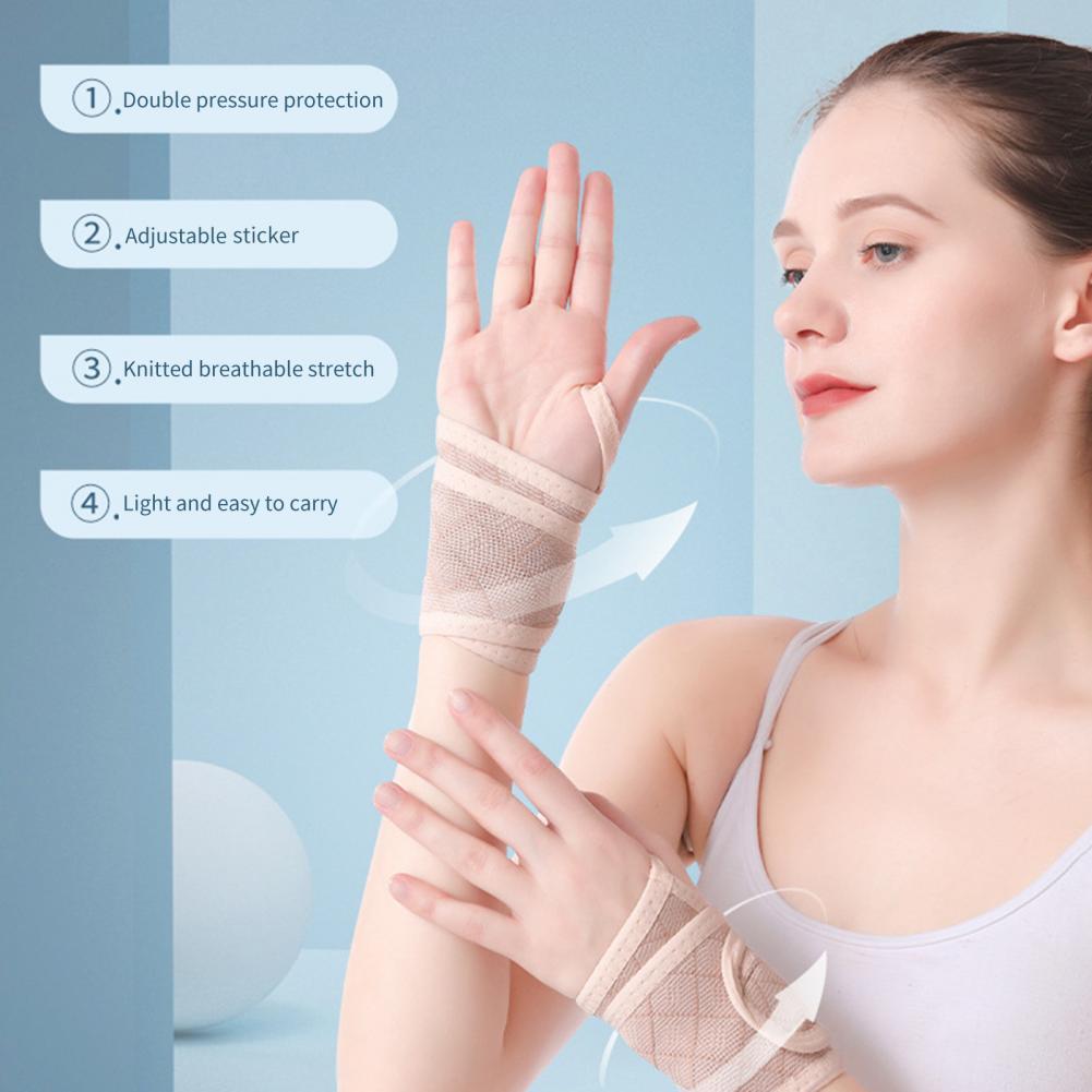Wrist Brace Carpal Tunnel Support – Adjustable Pain Relief for Men & Women