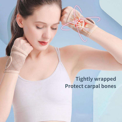 Wrist Brace Carpal Tunnel Support – Adjustable Pain Relief for Men & Women