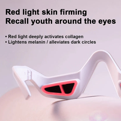 Portable Professional 3D Eye Massager for Adults with 4 Therapy Modes Rechargeable Battery Skin Brightening Eye Care Device