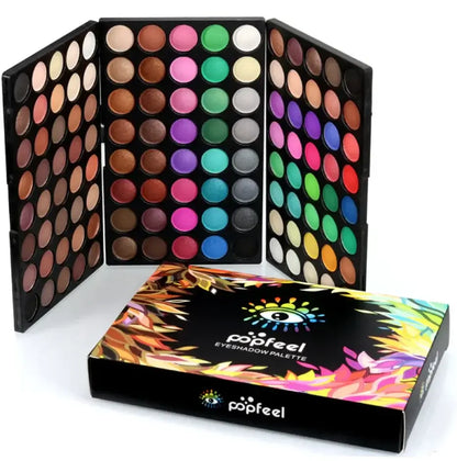 Pigmented Eyeshadow Compact – Long-Lasting Vibrant Eye Color Palette