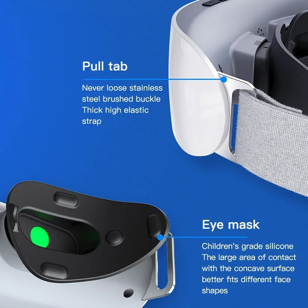 Intelligent Vision Recovery Training Device ems Eye Massage Eye Care Mask Relax Fatigue Travel Rest Child Restore Myopia Glasses