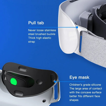 Intelligent Vision Recovery Training Device ems Eye Massage Eye Care Mask Relax Fatigue Travel Rest Child Restore Myopia Glasses