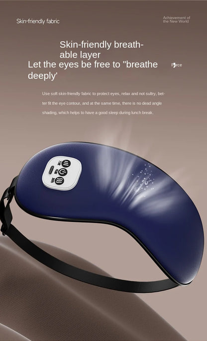 2025 Intelligent Vibration Massage Eyeshade Eye Massage Device Sleep Heat Therapy Ice Therapy Spray Eye Care Device