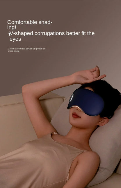 2025 Intelligent Vibration Massage Eyeshade Eye Massage Device Sleep Heat Therapy Ice Therapy Spray Eye Care Device
