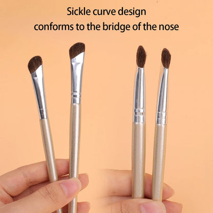 Flat Angled Nose Shadow Makeup Brushes Professional Soft Eyeshadow Nose Contouring Brushes Professional Beauty Cosmetics Tools