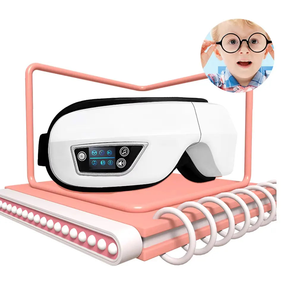 4 Modes Eye Massager Bluetooth Music Air Pressure Vibration Massage Relax Glasses Electric Eyes Care Device Relieve Fatigue