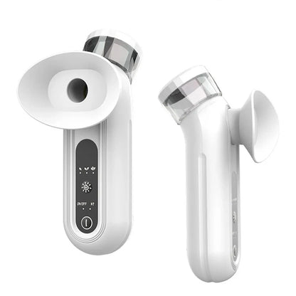 NEW Electric Eye Massager with Nano Steam Hot Compress and Moisturizing Spray Eye Massage Device for Eye Fatigue Relief and Care
