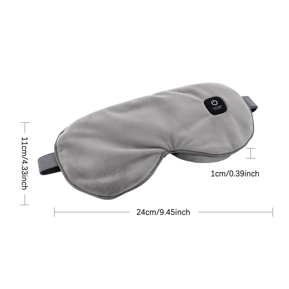 Electric Vibration Eye Massager Heated Eye Mask Wireless Relieve Eye Strain Dark Circles Dry Eye Fatigue Relief Sleeping Mask