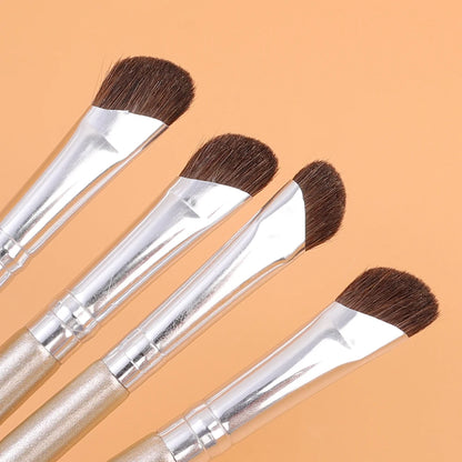 Flat Angled Nose Shadow Makeup Brushes Professional Soft Eyeshadow Nose Contouring Brushes Professional Beauty Cosmetics Tools