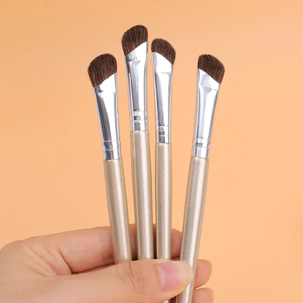 Flat Angled Nose Shadow Makeup Brushes Professional Soft Eyeshadow Nose Contouring Brushes Professional Beauty Cosmetics Tools