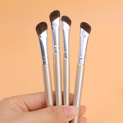 Flat Angled Nose Shadow Makeup Brushes Professional Soft Eyeshadow Nose Contouring Brushes Professional Beauty Cosmetics Tools