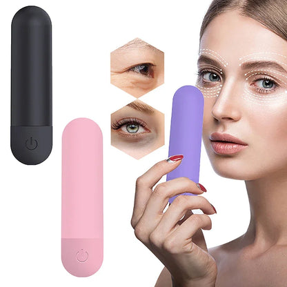Portable Multicolour Vibrating Eye Massager Waterproof USB Eye Fatigue Relief Machine Eye Beauty Devices Massager Tool