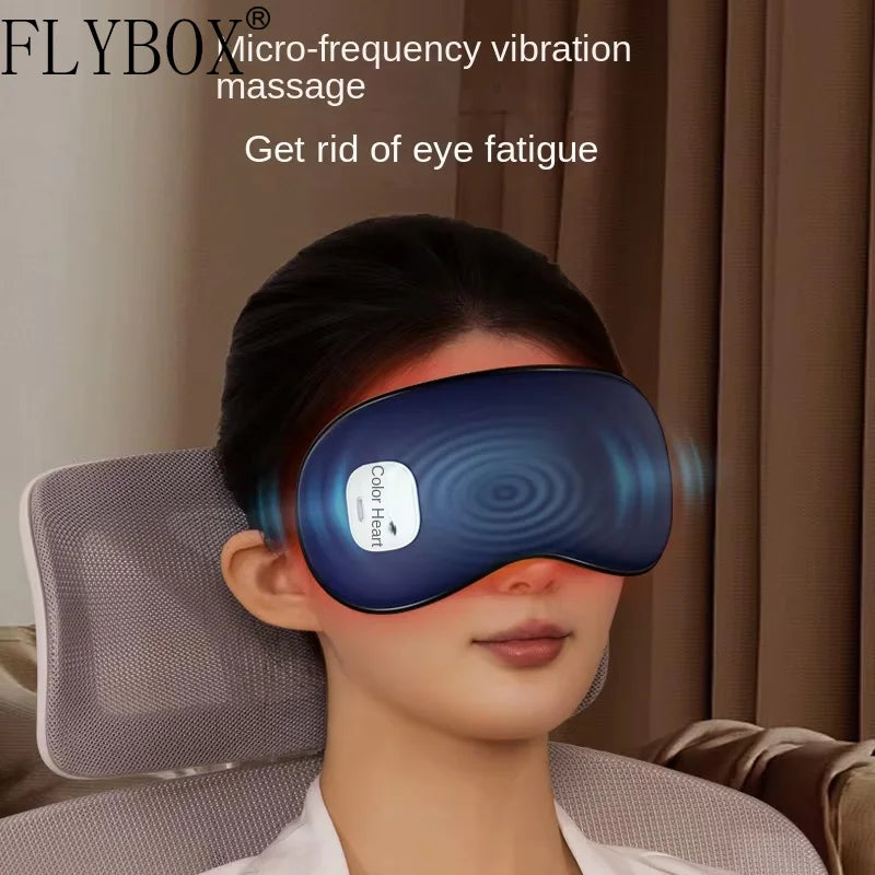 2025 Intelligent Vibration Massage Eyeshade Eye Massage Device Sleep Heat Therapy Ice Therapy Spray Eye Care Device
