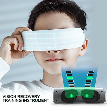 Intelligent Vision Recovery Training Device ems Eye Massage Eye Care Mask Relax Fatigue Travel Rest Child Restore Myopia Glasses