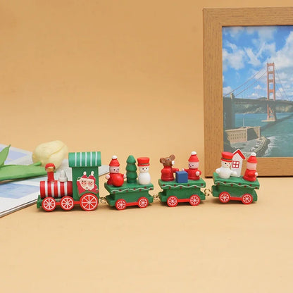 Christmas Train Merry Christmas Decorations For Home 2025 Cristmas Ornament Xmas Navidad Noel Gifts Happy New Year 2025 Decor