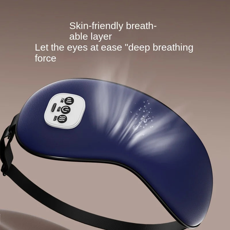 2025 Intelligent Vibration Massage Eyeshade Eye Massage Device Sleep Heat Therapy Ice Therapy Spray Eye Care Device