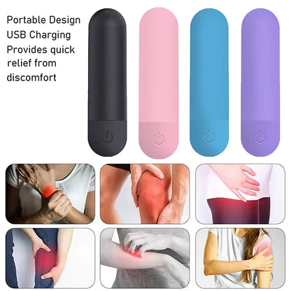 Portable Multicolour Vibrating Eye Massager Waterproof USB Eye Fatigue Relief Machine Eye Beauty Devices Massager Tool