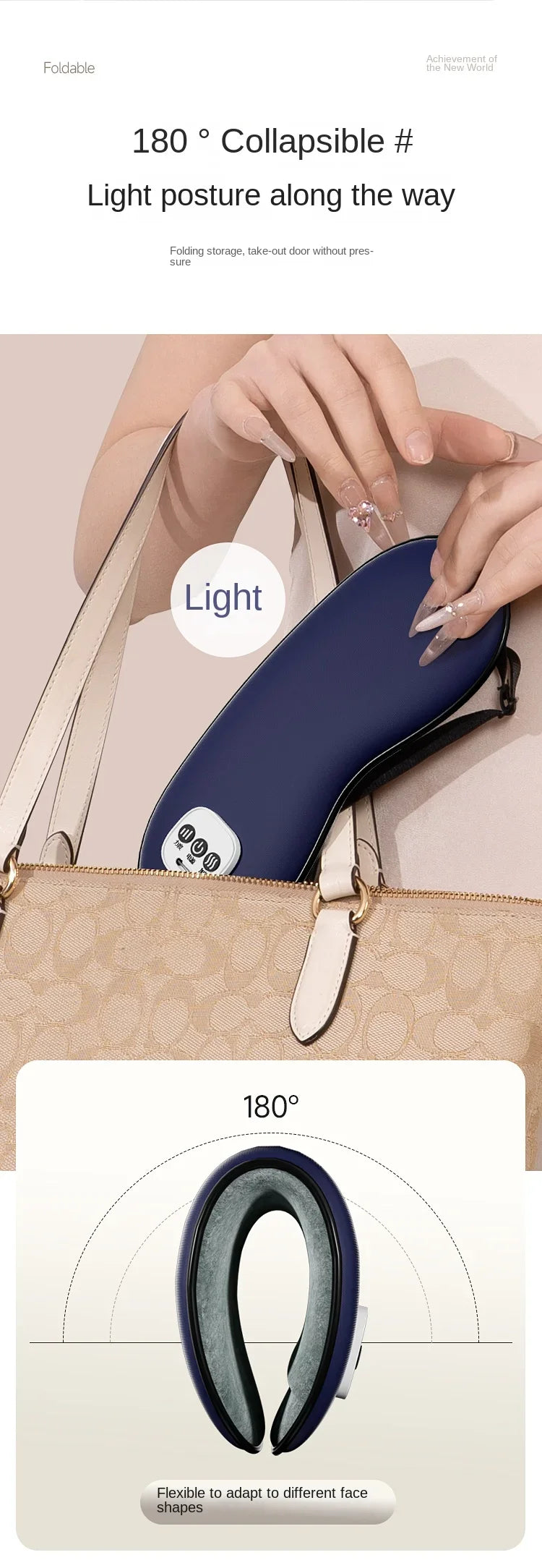 2025 Intelligent Vibration Massage Eyeshade Eye Massage Device Sleep Heat Therapy Ice Therapy Spray Eye Care Device