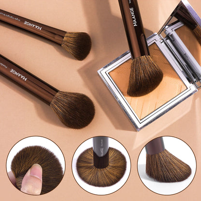 13pcs Makeup Brush Set Foundation Concealer Powder Eyeshadow Blush Brush Kabuki Blending Cosmetic Makeup Beauty Tool for Face