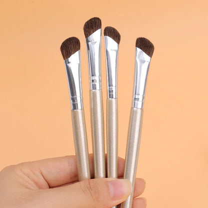Flat Angled Nose Shadow Makeup Brushes Professional Soft Eyeshadow Nose Contouring Brushes Professional Beauty Cosmetics Tools