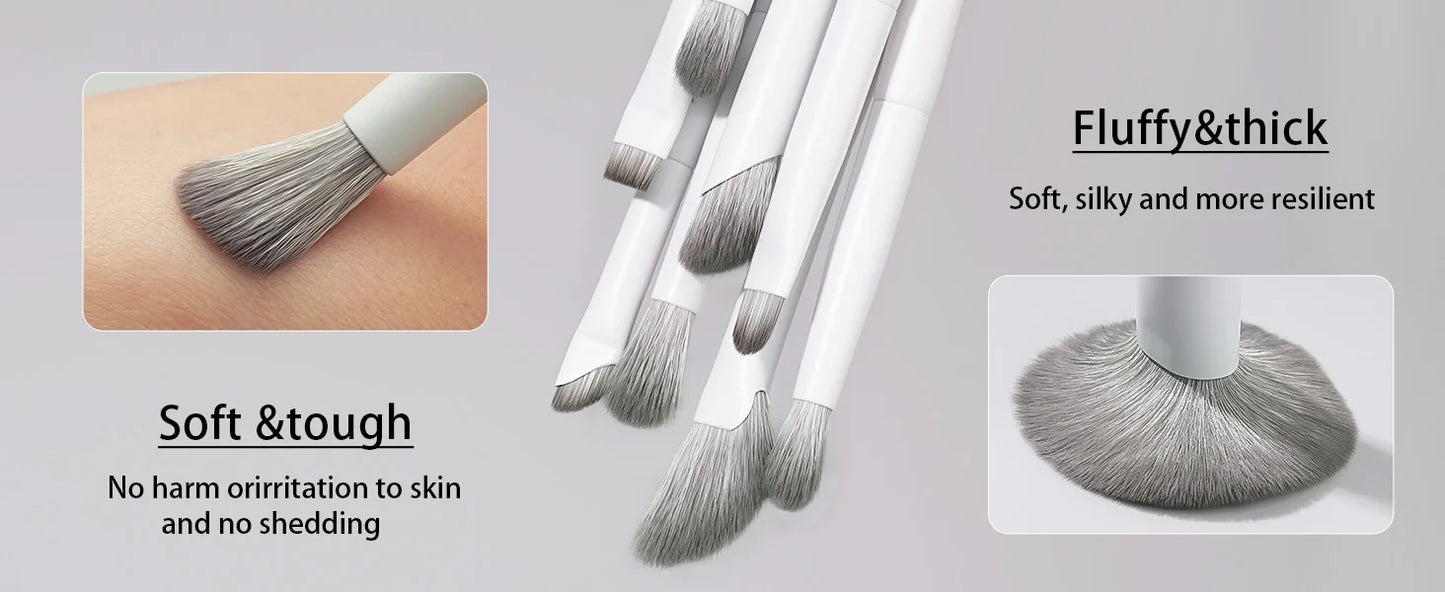 BEILI 12/15 PCS Professional Makeup Brushes Sets Vegan Premium Cosmetics Tool Kakubi Podwer Angled Contour Blush Eyeshadow Brush