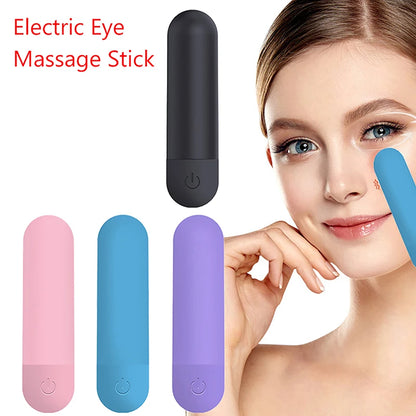 Portable Multicolour Vibrating Eye Massager Waterproof USB Eye Fatigue Relief Machine Eye Beauty Devices Massager Tool