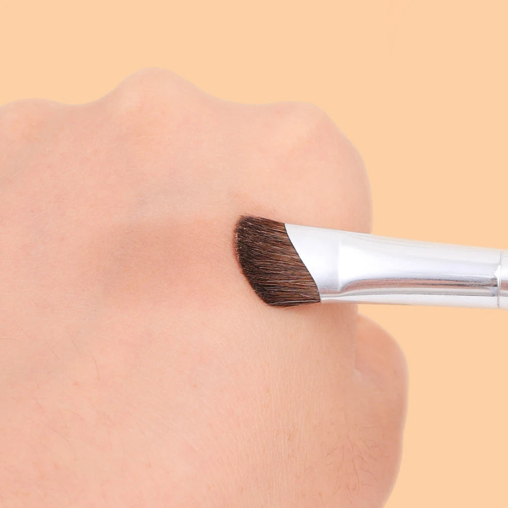 Flat Angled Nose Shadow Makeup Brushes Professional Soft Eyeshadow Nose Contouring Brushes Professional Beauty Cosmetics Tools
