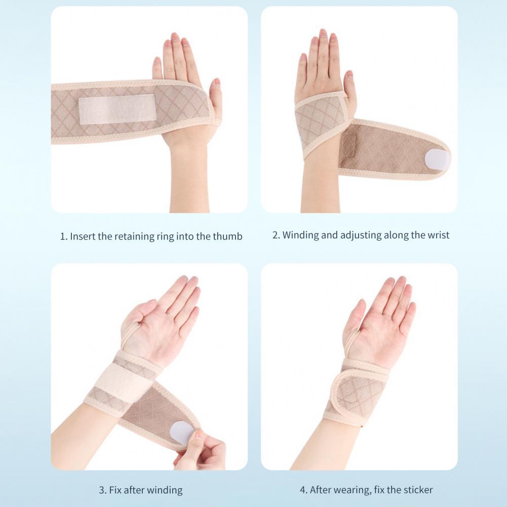 Wrist Brace Carpal Tunnel Support – Adjustable Pain Relief for Men & Women