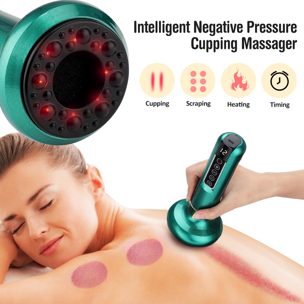 Electric Vacuum Cupping Massager | Anti-Cellulite Body Slimming Device
