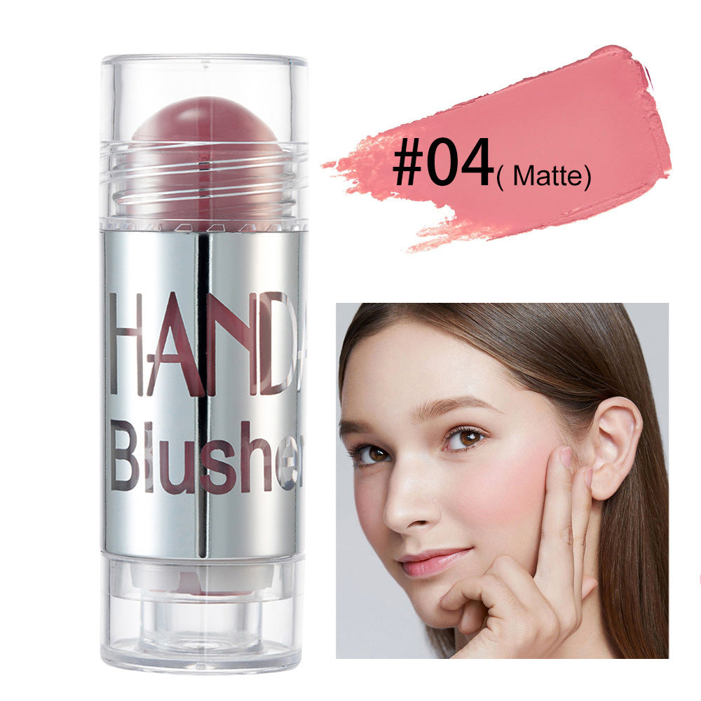 Cheek Blusher Shimmer Blush Stick – Highlighter & Bronzer Makeup