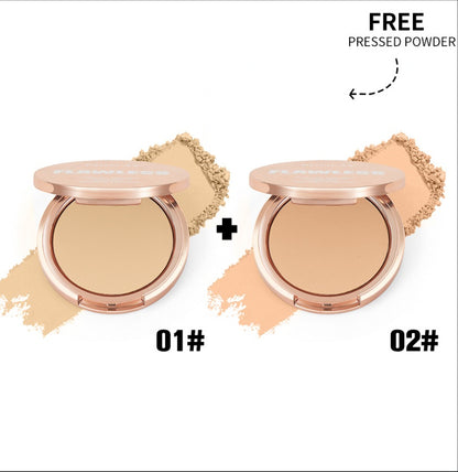 PHOFAY Matte Setting Pressed Powder – Oil Control Face Makeup